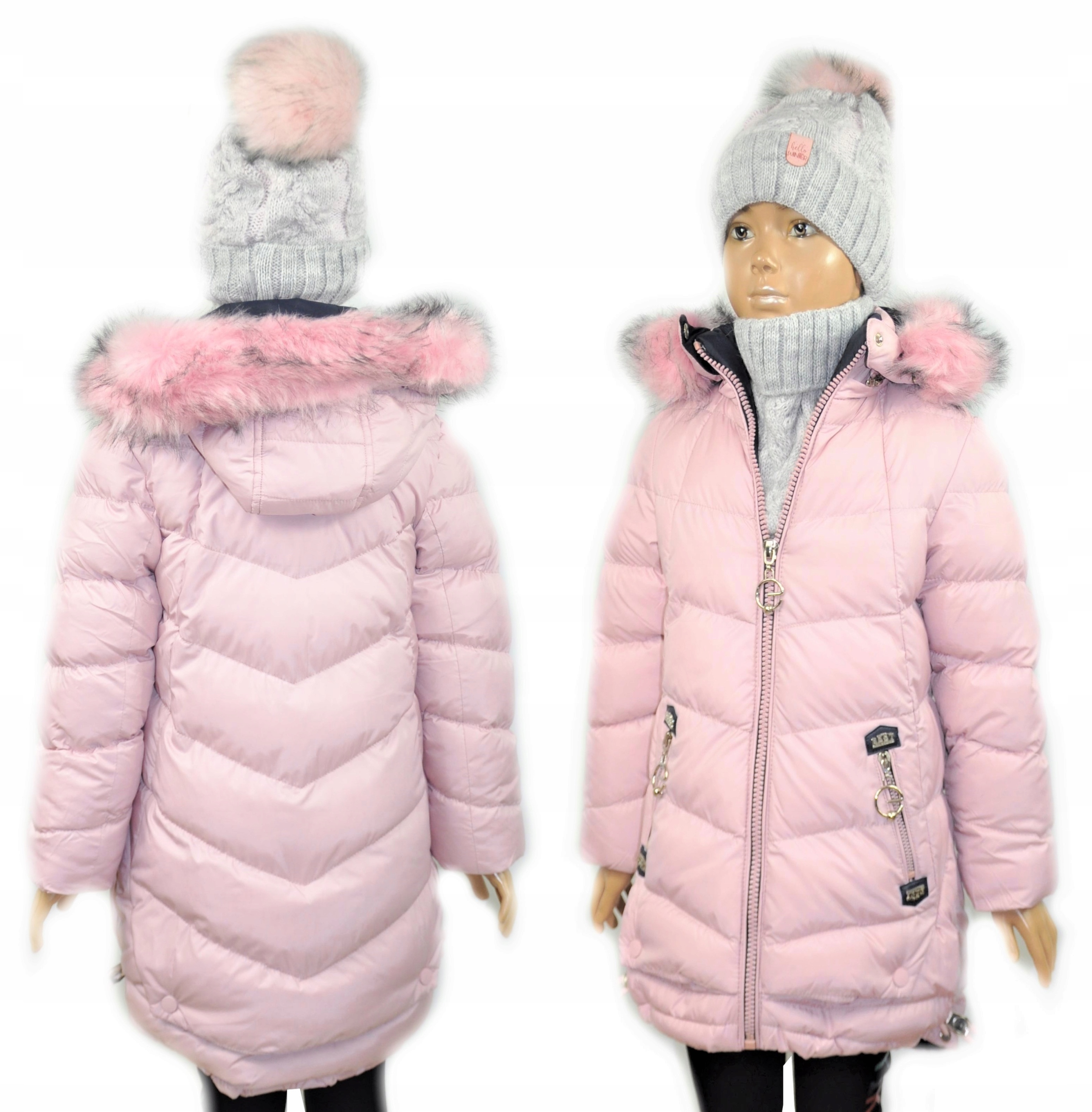 

Kurtka Zimowa Dziewczęca Porządna r .140 cm