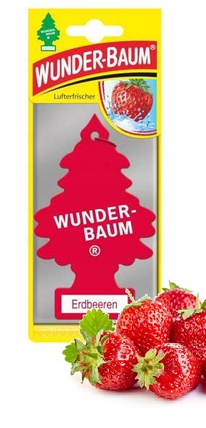 WUNDER BAUM ZAPACH CHOINKA ZAPACHOWA TRUSKAWKA Rodzaj zawieszki