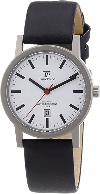 

Zegarek Damski Tytanowy Time Piece Kwarcowy Skóra
