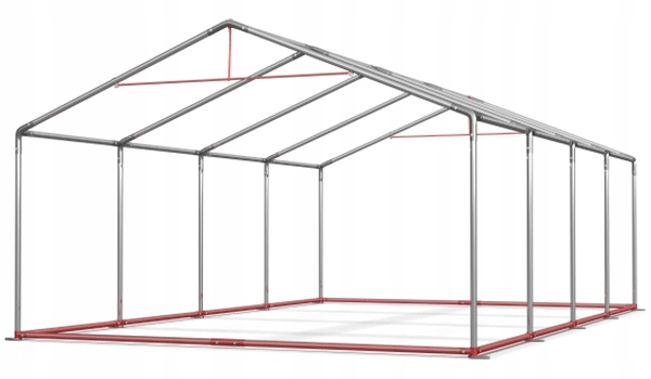 Namiot Pawilon Handlowy 5x8m Letni DAS 240 SF Kod producenta Namiot Rolniczy Garaż Imprezowy 5x8