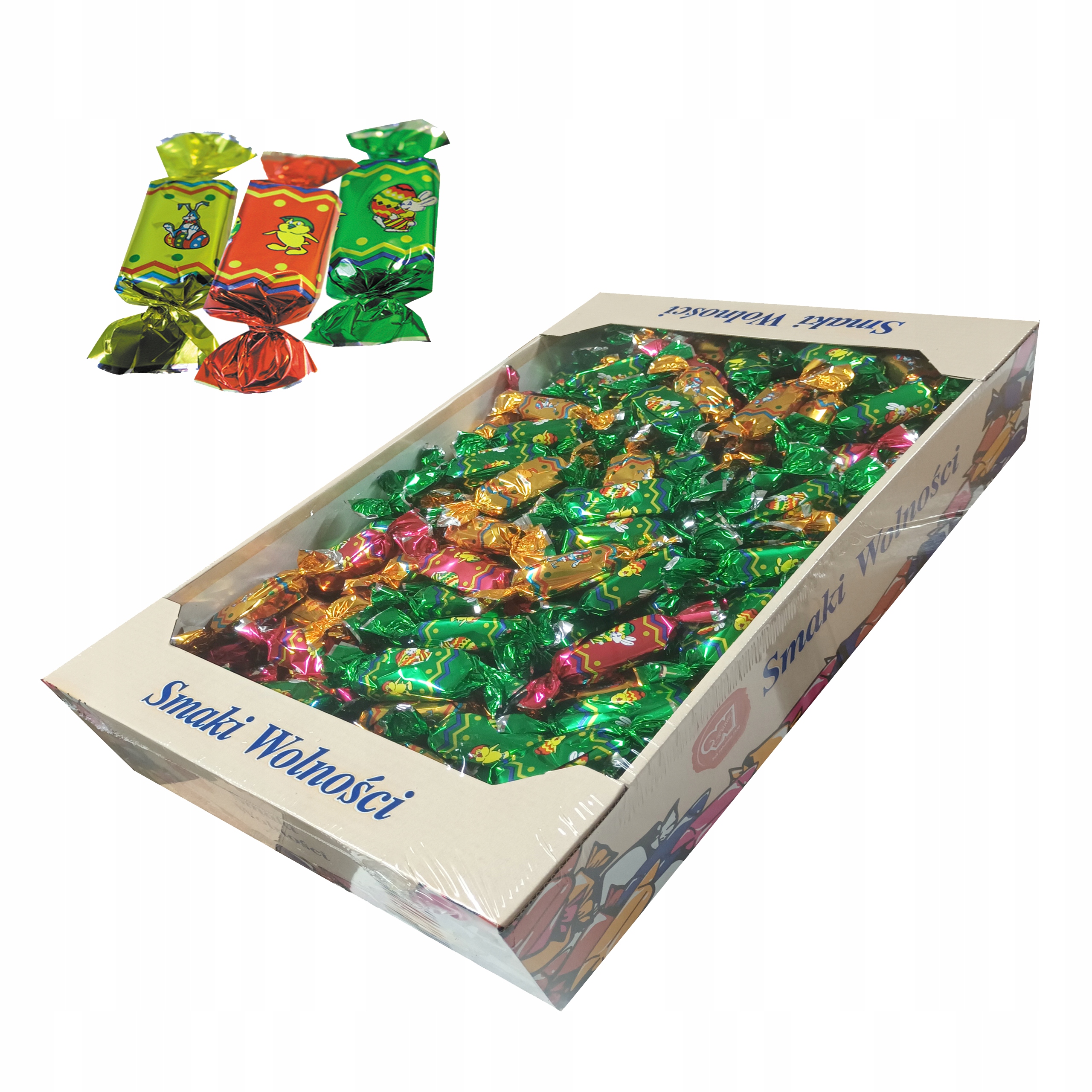 Levně Bonbóny Velikonoční směs na Velikonoce Wolność 3000 g