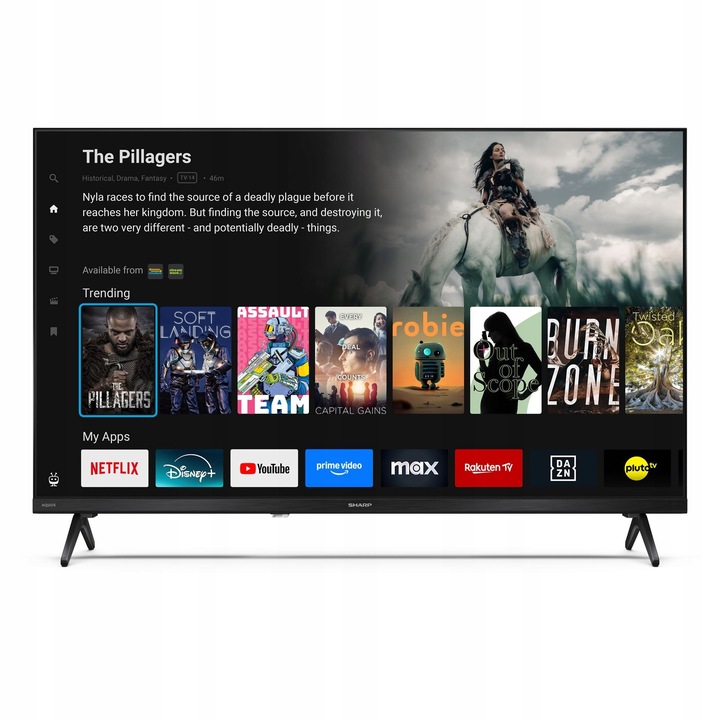 Telewizor Tv 32HE2445E 32 Cale Led Hd Smart Sharp Ready Tivo