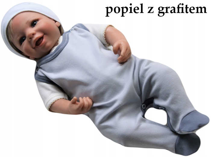 

Śpiochy śpioszki pajacyk 62 bawełniane rozpinane