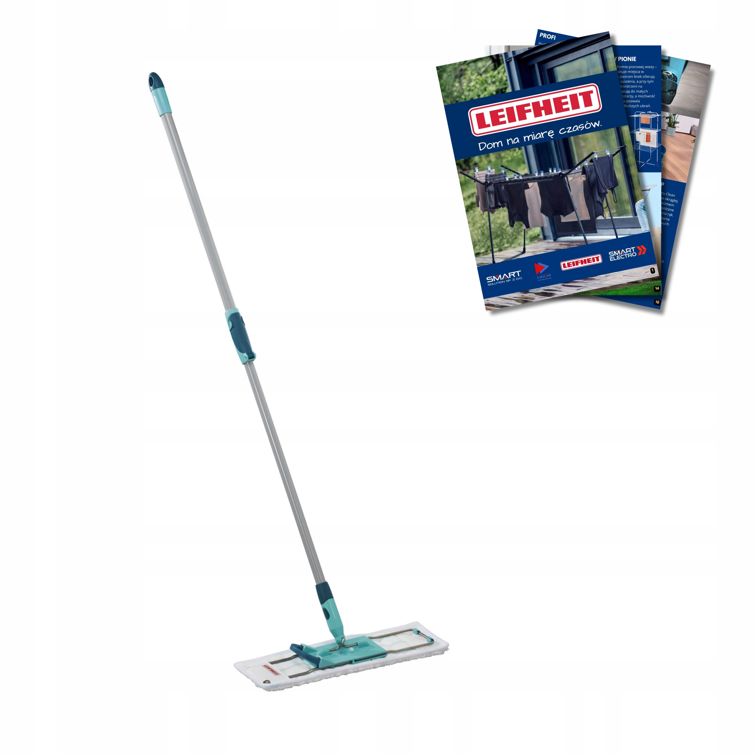 Mop Profi XL Z Nakładką Leifheit 55049 Drążek Teleskopowy Ebook