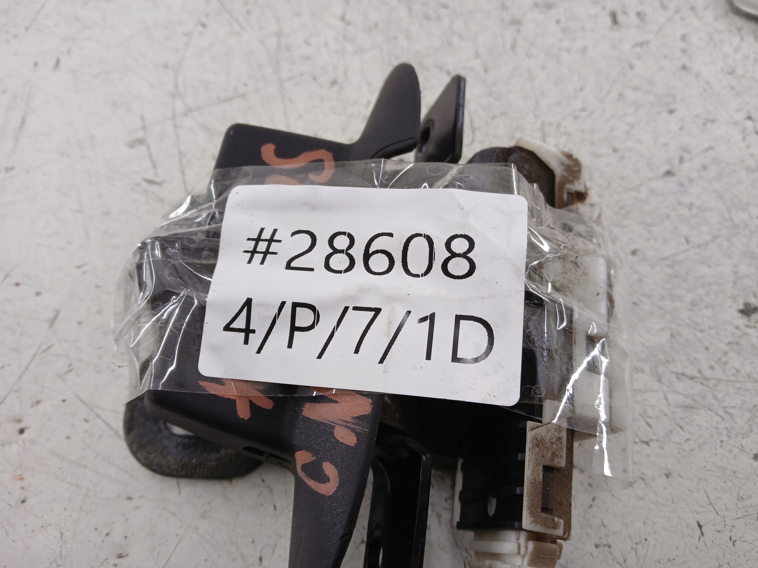 RENAULT SCENIC II lock bonnet boot