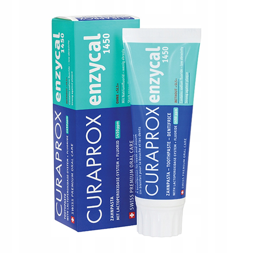 

Curaprox Enzycal 1450ppmF pasta wzmacniająca 75ml