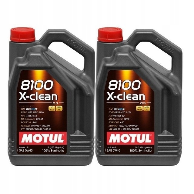 MOTUL 8100 X-CLEAN C3 10L 5W-40