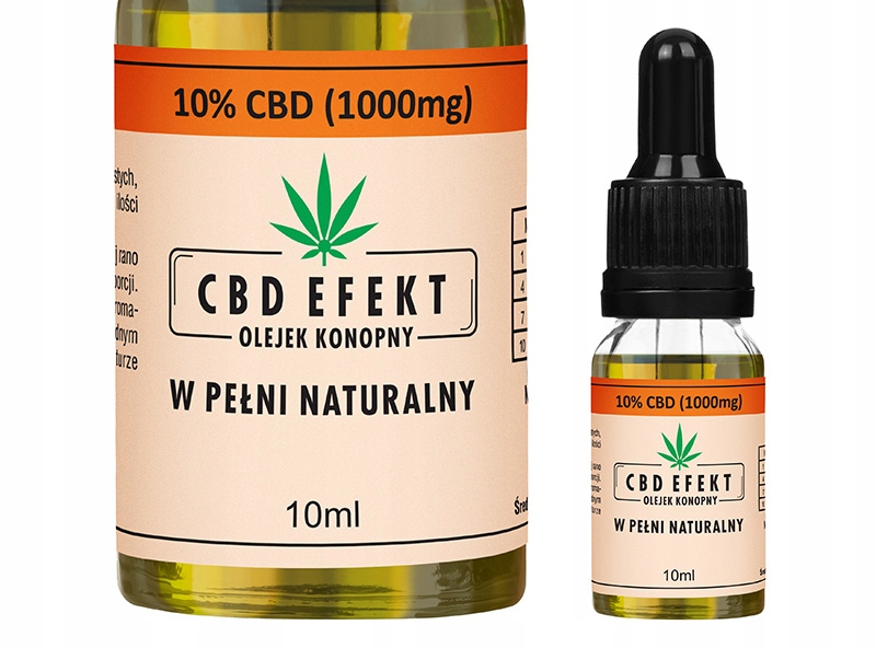 

Olejek Konopny Cbd 10 % 1000 mg Certyfikat