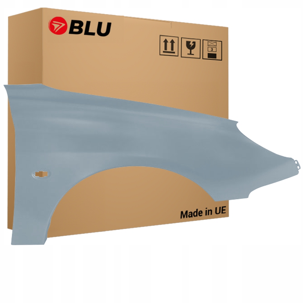 Blu Blatník Peugeot 206 CC Eyl pravý šedý 98-09 přední