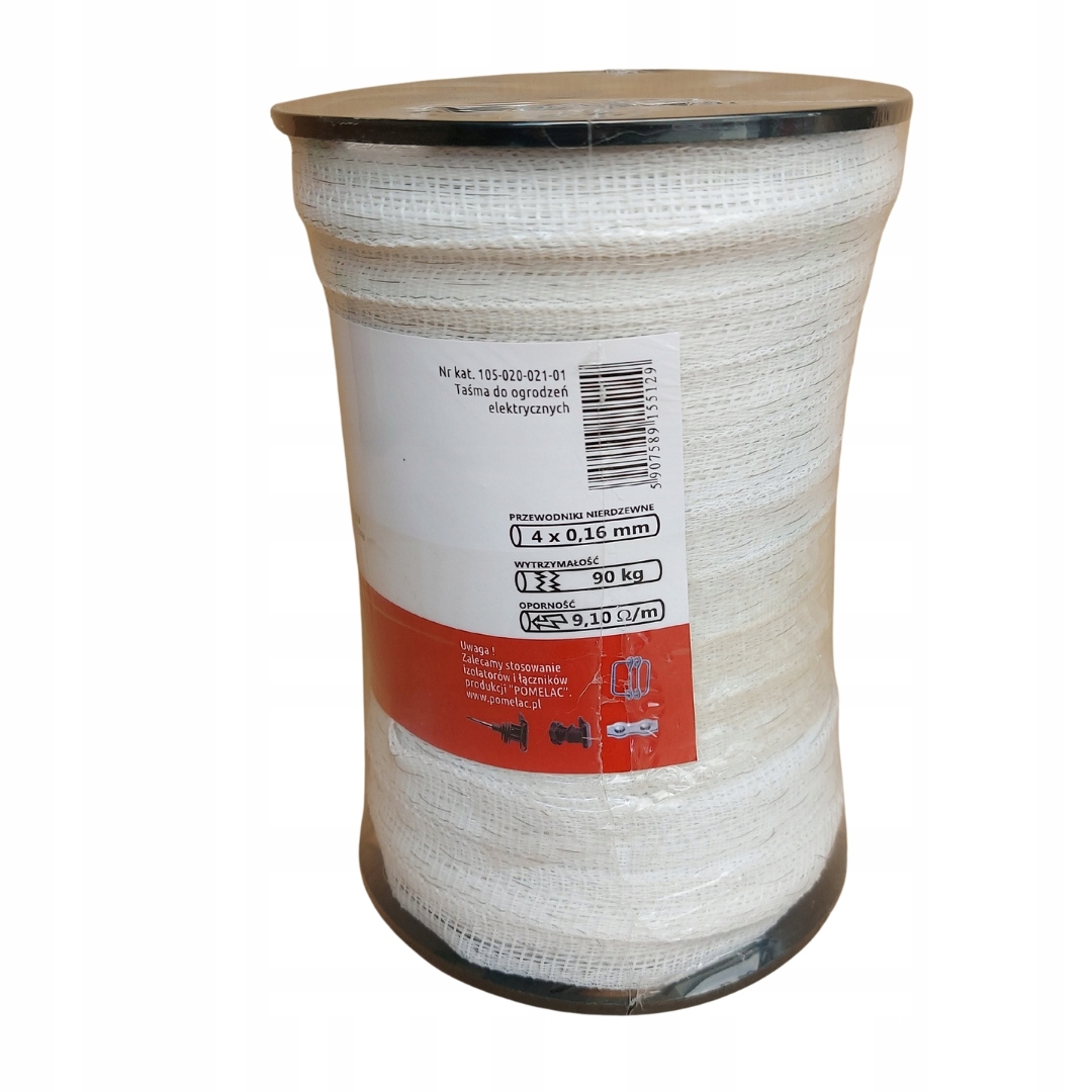 Taśma Eco S20 20mm 200m biała PASTUCH Marka bez marki