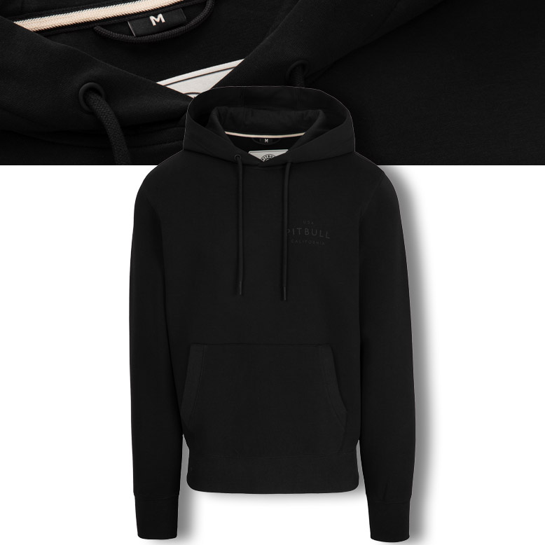 Pánská Mikina s kapucí Pitbull Mikina S Klokaní Kapsou Basic Sampson Pohodlná