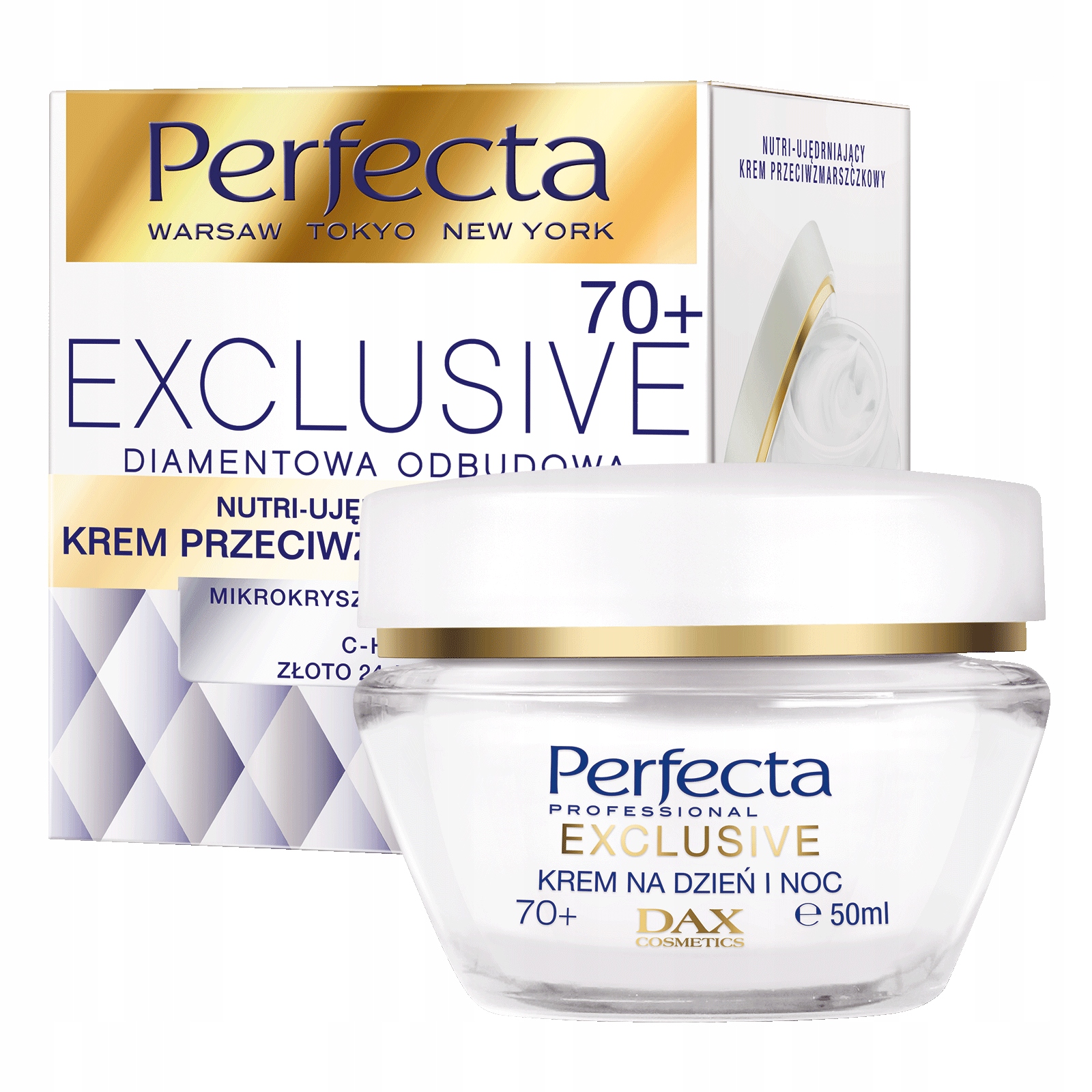 

Perfecta Exclusive Diamentowa Odbudowa 70+ 50ML