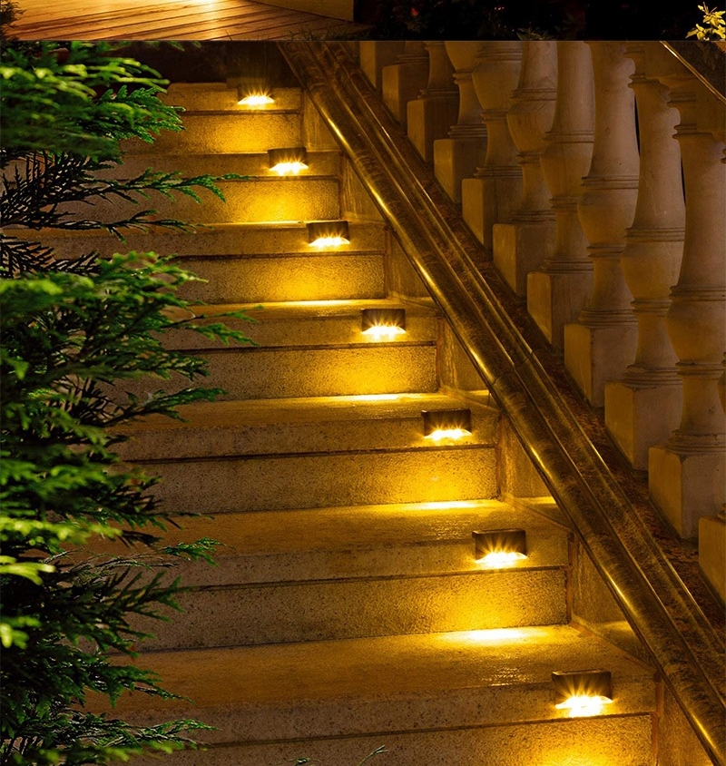 LAMPKI SOLARNE OGRODOWE LED SCHODY TARAS BALKON PŁOT x ZESTAW 12 SZTUK Kod producenta maxsell lampki