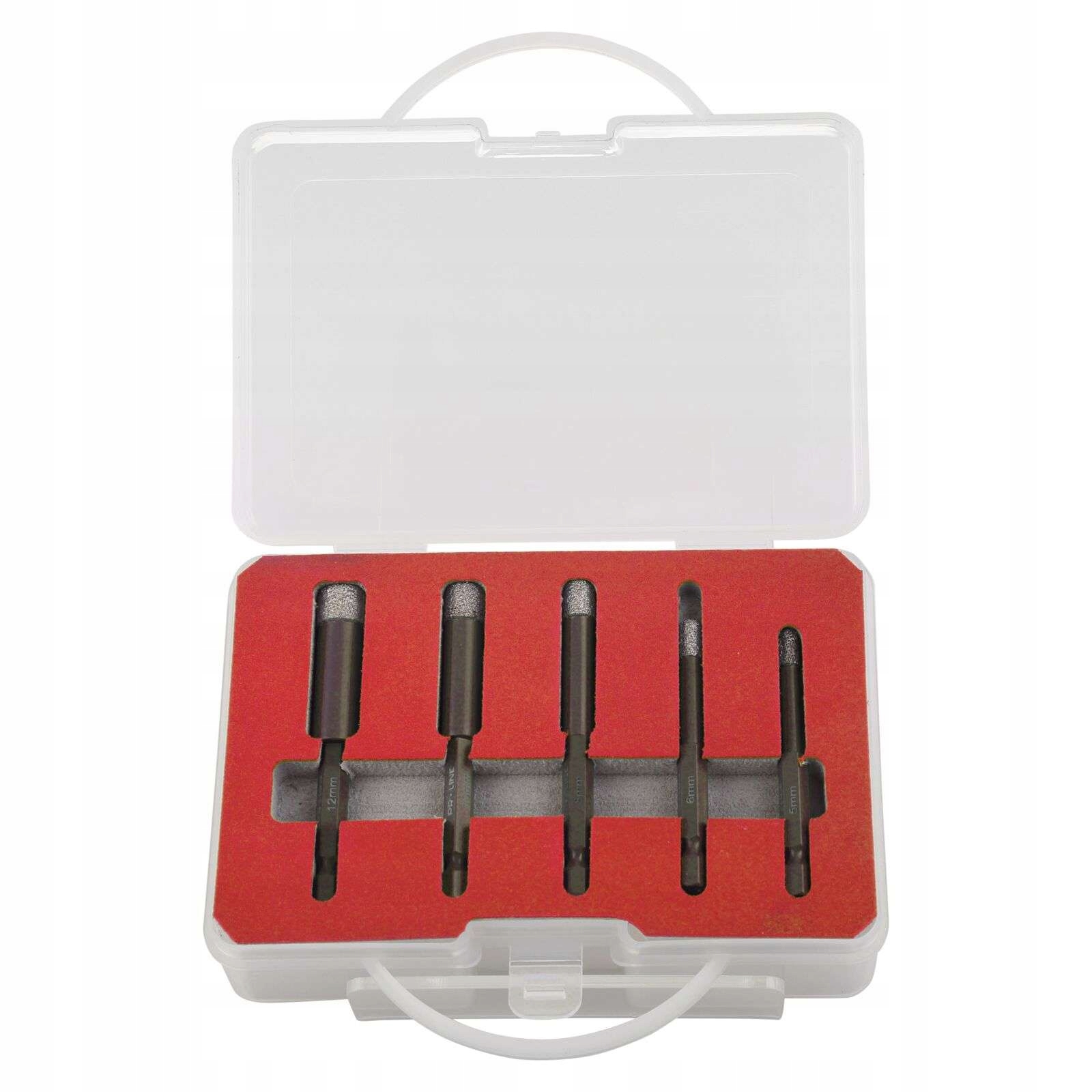 Sada diamantových děrovaček Hex 1/4" 5-12 mm Proline 27280