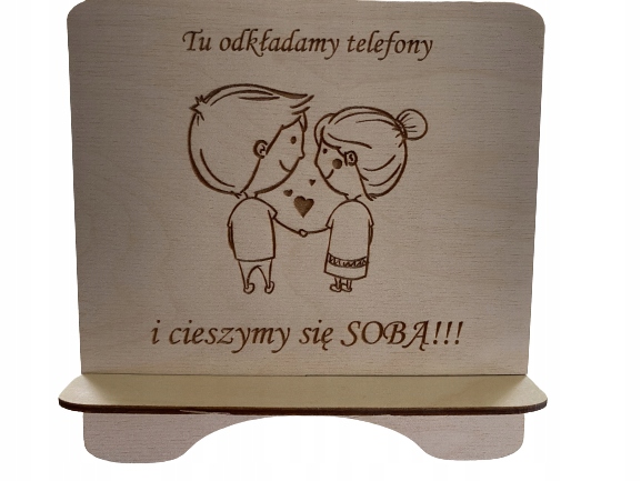 

Stojak na telefon prezent drzewo 2 telefony