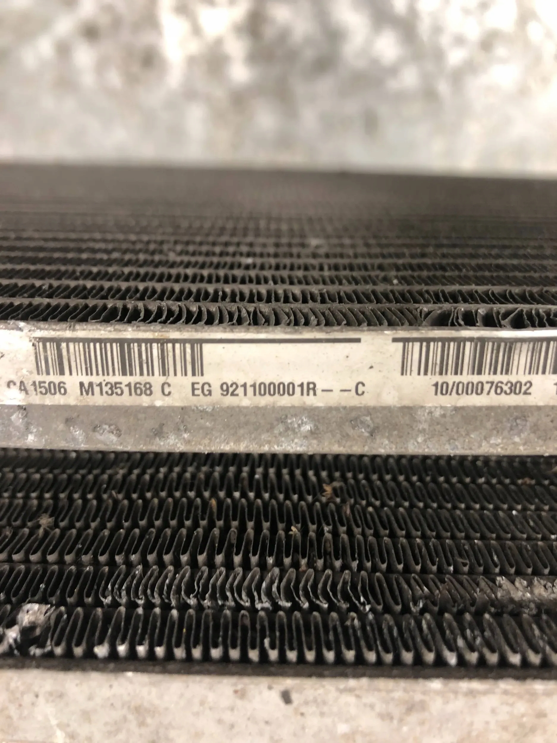 RENAULT SCENIC III 1.5 DCI bar, wall front radiator 752100007R