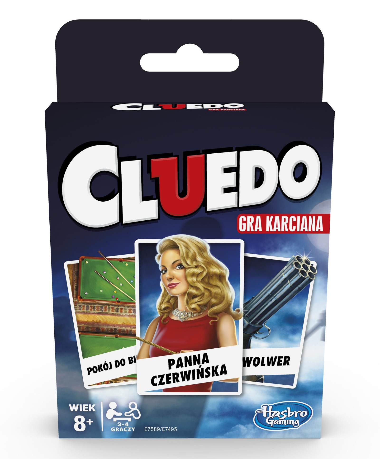 

Gra Detektywistyczna Cluedo Karty gra karciana
