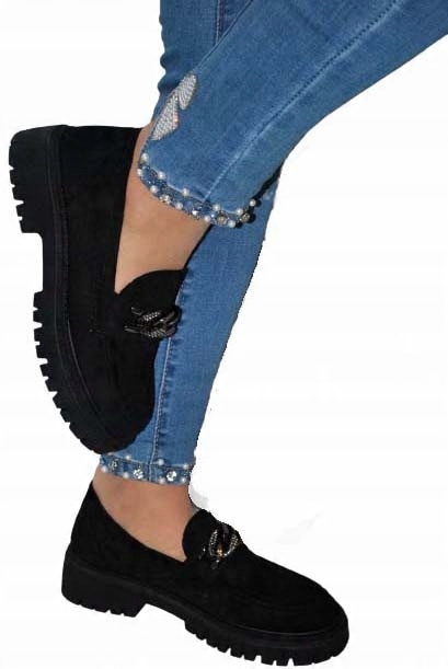 

Modne Buty Mokasyny Półbuty Damskie Cudne Podeszwa
