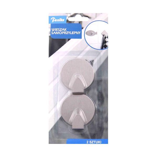 

Wieszak Samoprzylepny Haczyk Wieszaczek 2 Sztuki