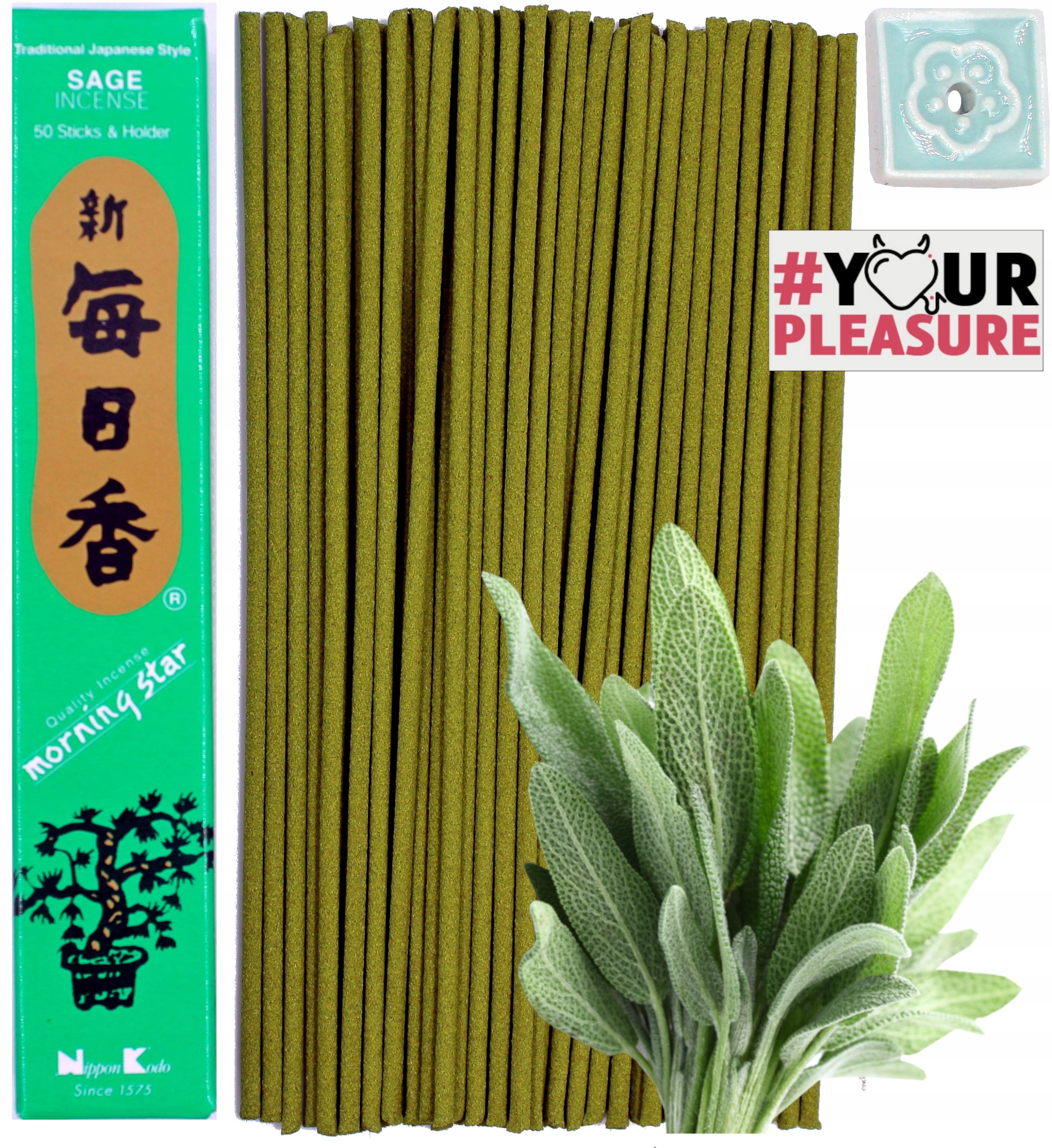 

Naturalne Kadzidełka Szałwia Kadzidła Japońskie 50