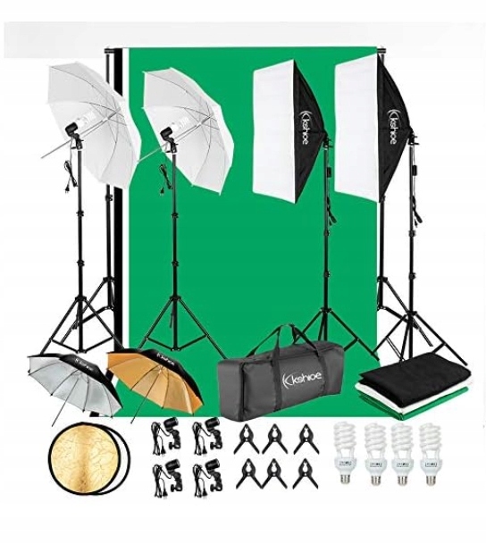 Sada studiového osvětlení 2X3M Profesionální Fotografické Studio