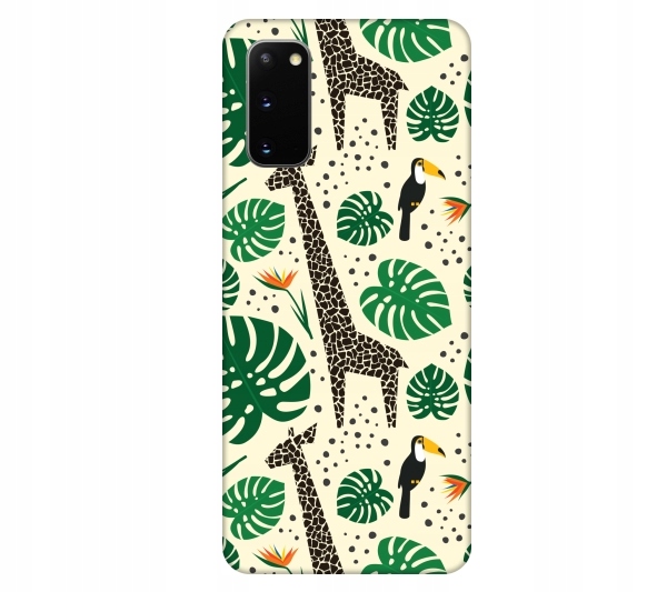 

Etui na telefon Samsung Galaxy S20 Zyrafy tukany d