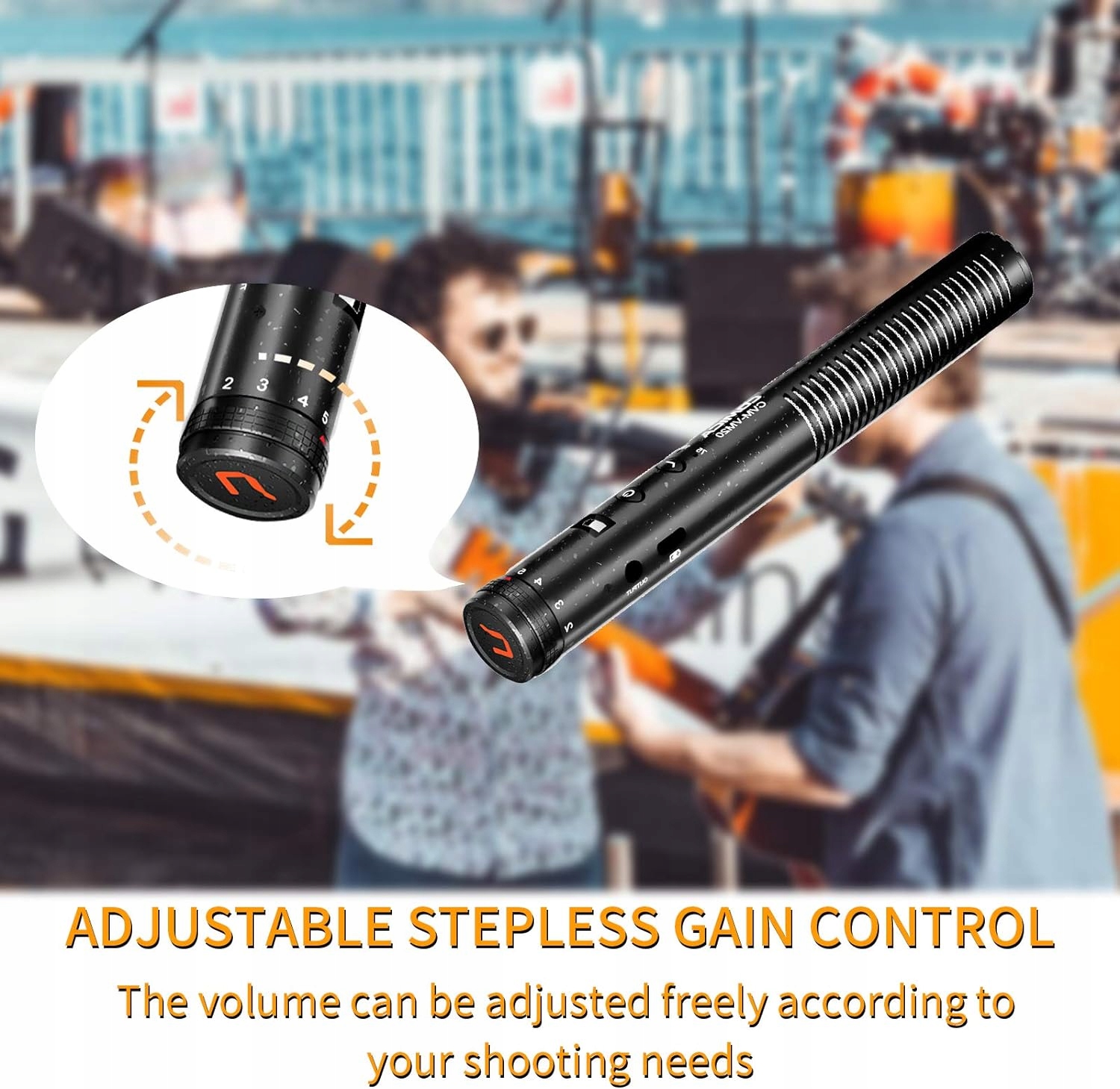 MIKROFON POJEMNOŚCIOWY COMICA CVM-VM20 300 MAH OLED LCD ANTYWSTRZĄSOWY PRO Stan opakowania oryginalne