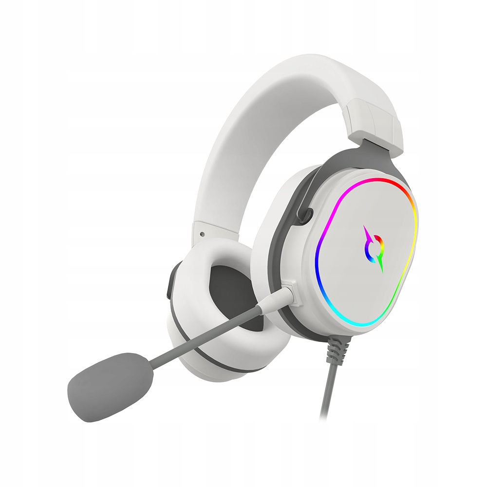 Aqirys Drátová sluchátka Altair 7.1 Rgb bílá