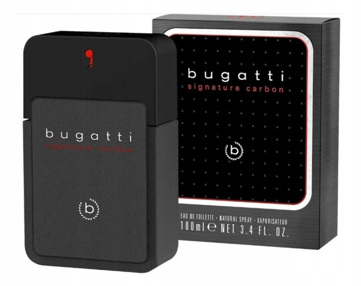 Bugatti Signature Carbon toaletní voda pro muže 100 ml