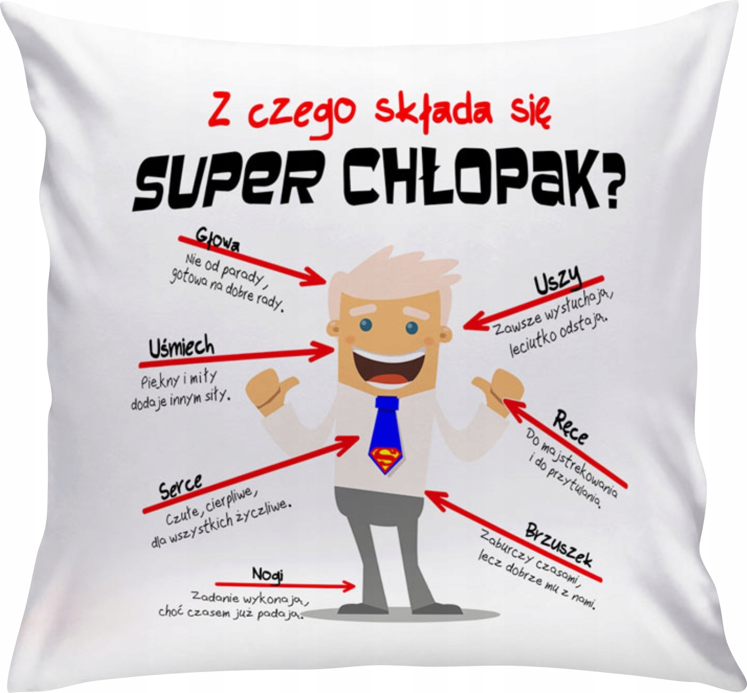 

Poduszka Dzień Chłopaka Dla Mężczyzny CH23
