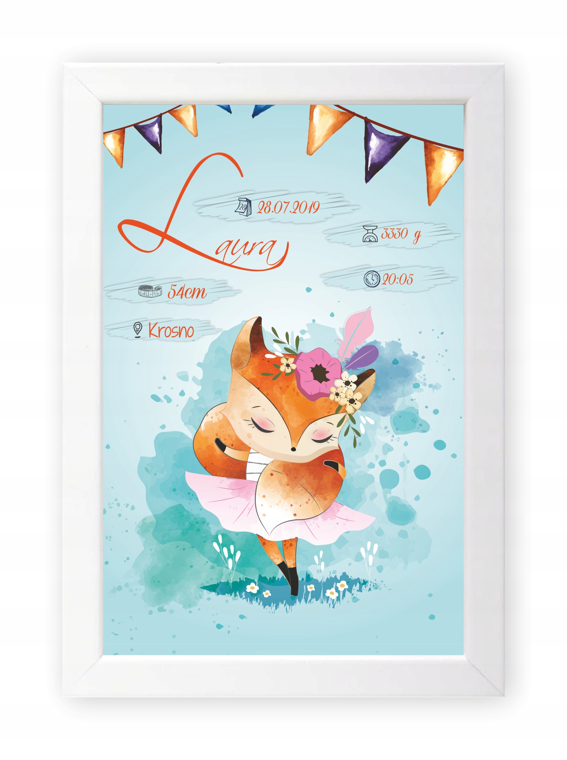 Metryczka dla Twojego dziecka - A4