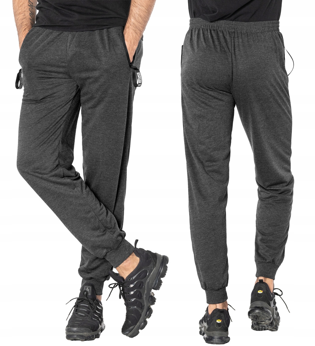 

Spodnie Dresowe Męskie Dresy Sportowe 46035-03 L