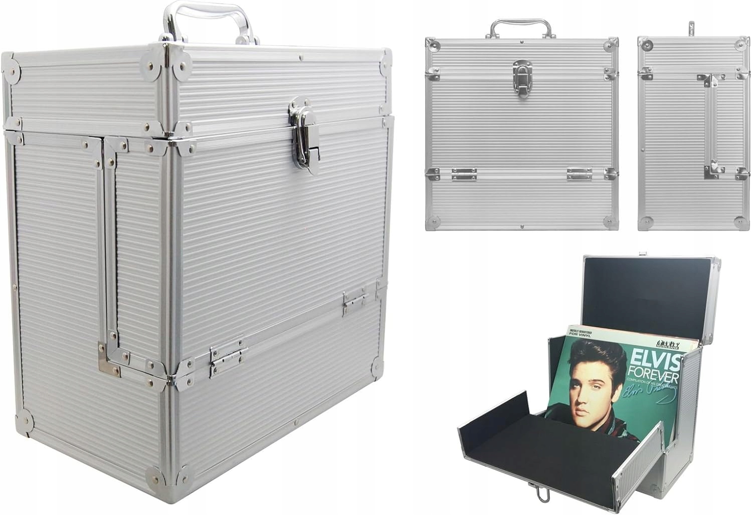 Gramofon Retro Soundmaster VCS3 + walizka na płyty + 2 płyty winylowe Kod producenta VCS3