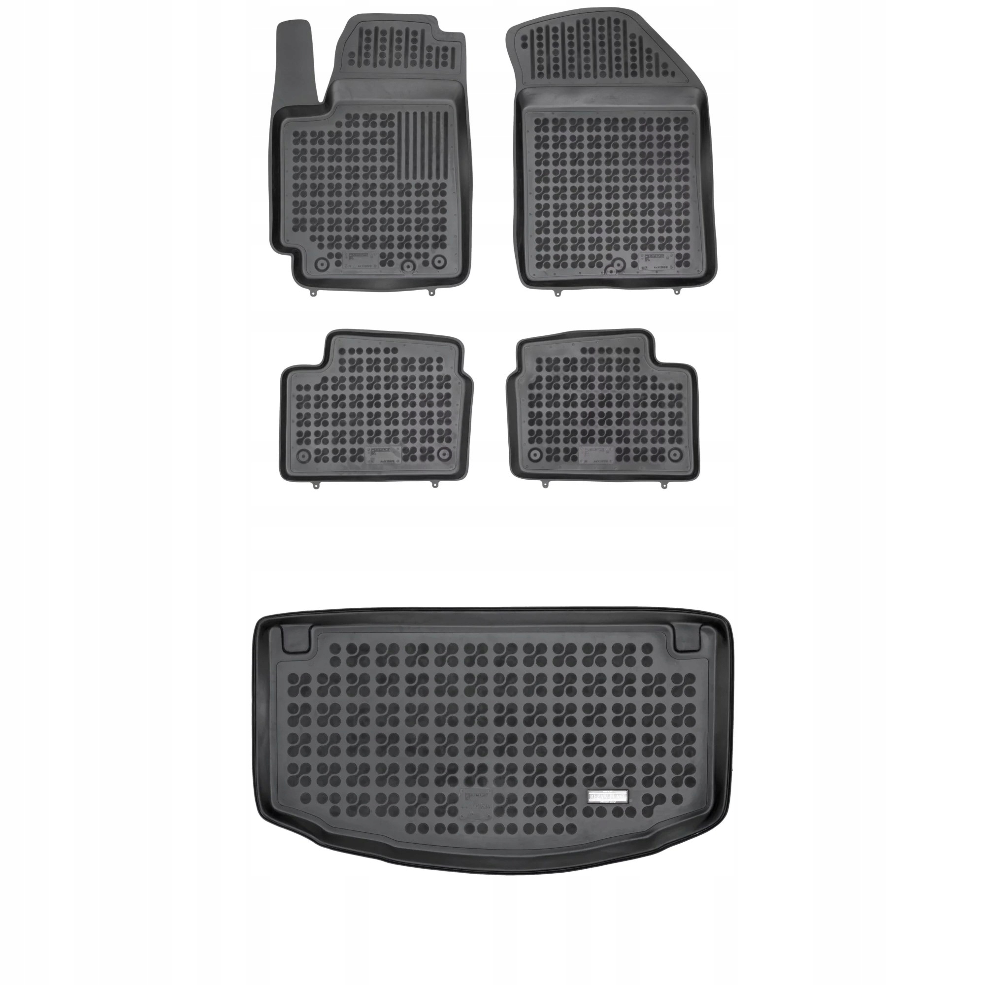 Gumová sada koberčekov a rohože Kia Picanto II 2011-2017