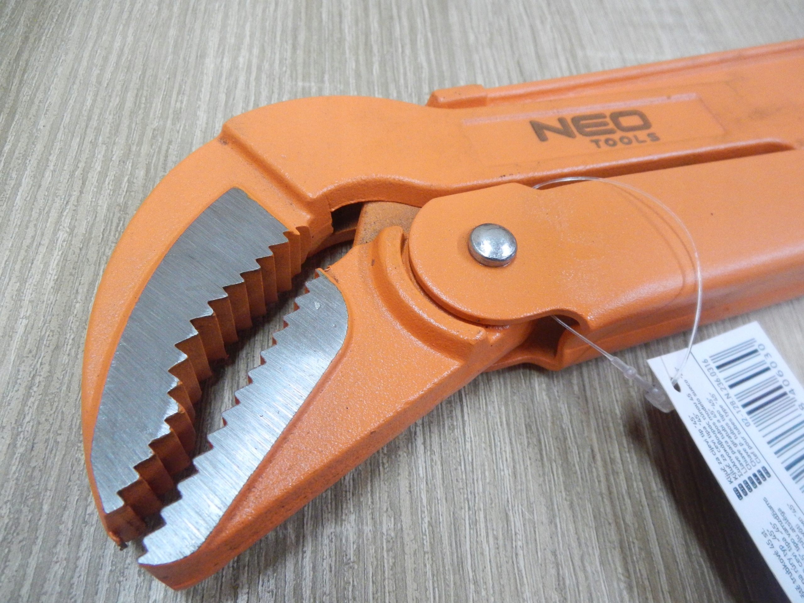 Klucz nastawny do rur TYP '45' 2.0' 25lat gw NEO Typ klucza typu żabka