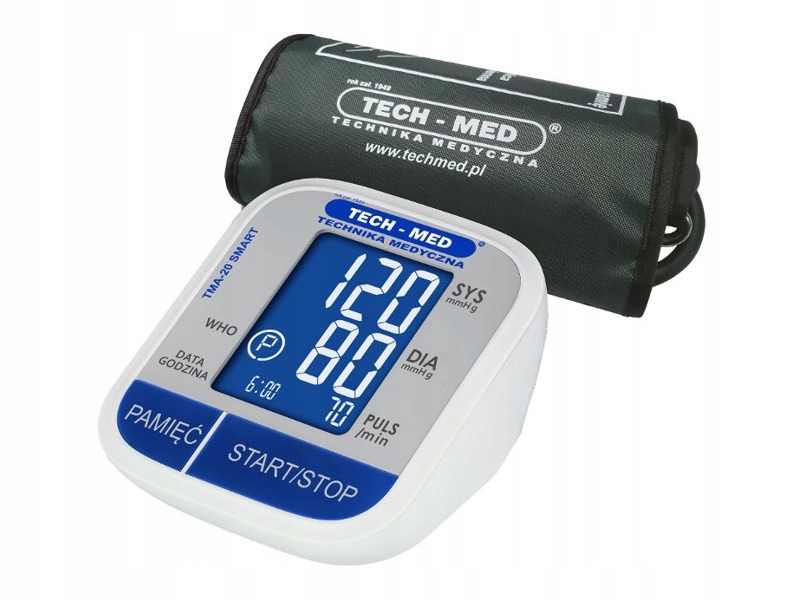 

Ciśnieniomierz elektroniczny Tech-med TMA-20SMART
