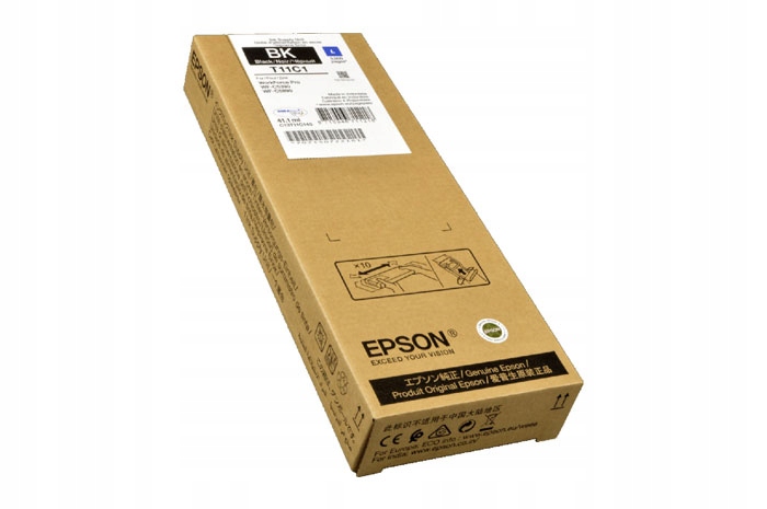 Originálny atrament Black Epson T11C1 (C13T11C140)