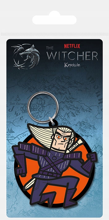 The Witcher brelok gumowy