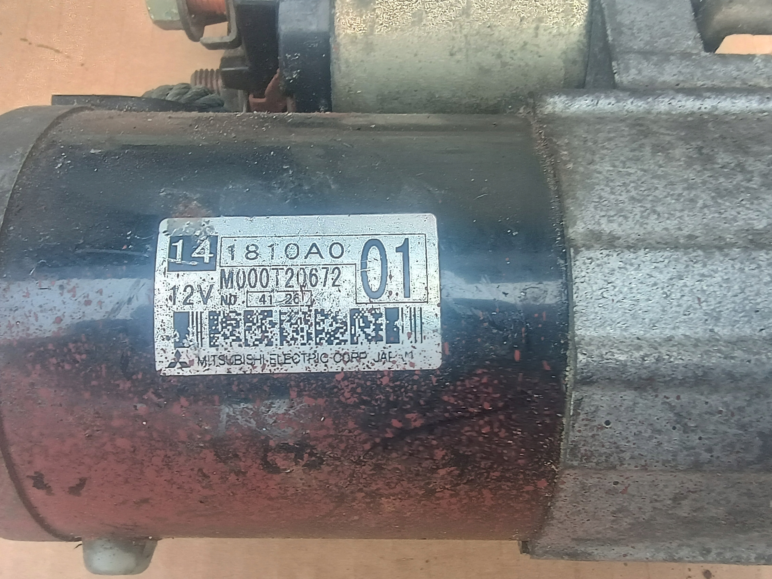 starter 141810AO MITSUBISHI LANCER VII 2.0 B