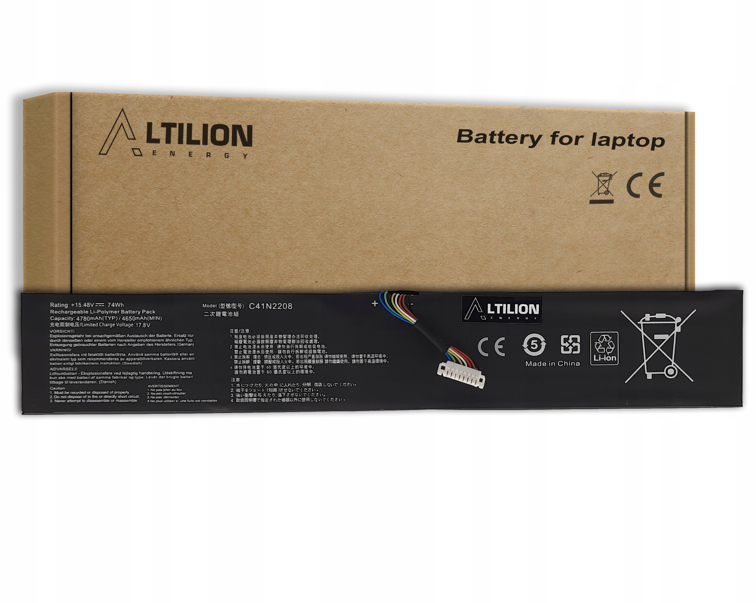 Batéria Altilion Energy C41N2208 kompatibilná s Asusom