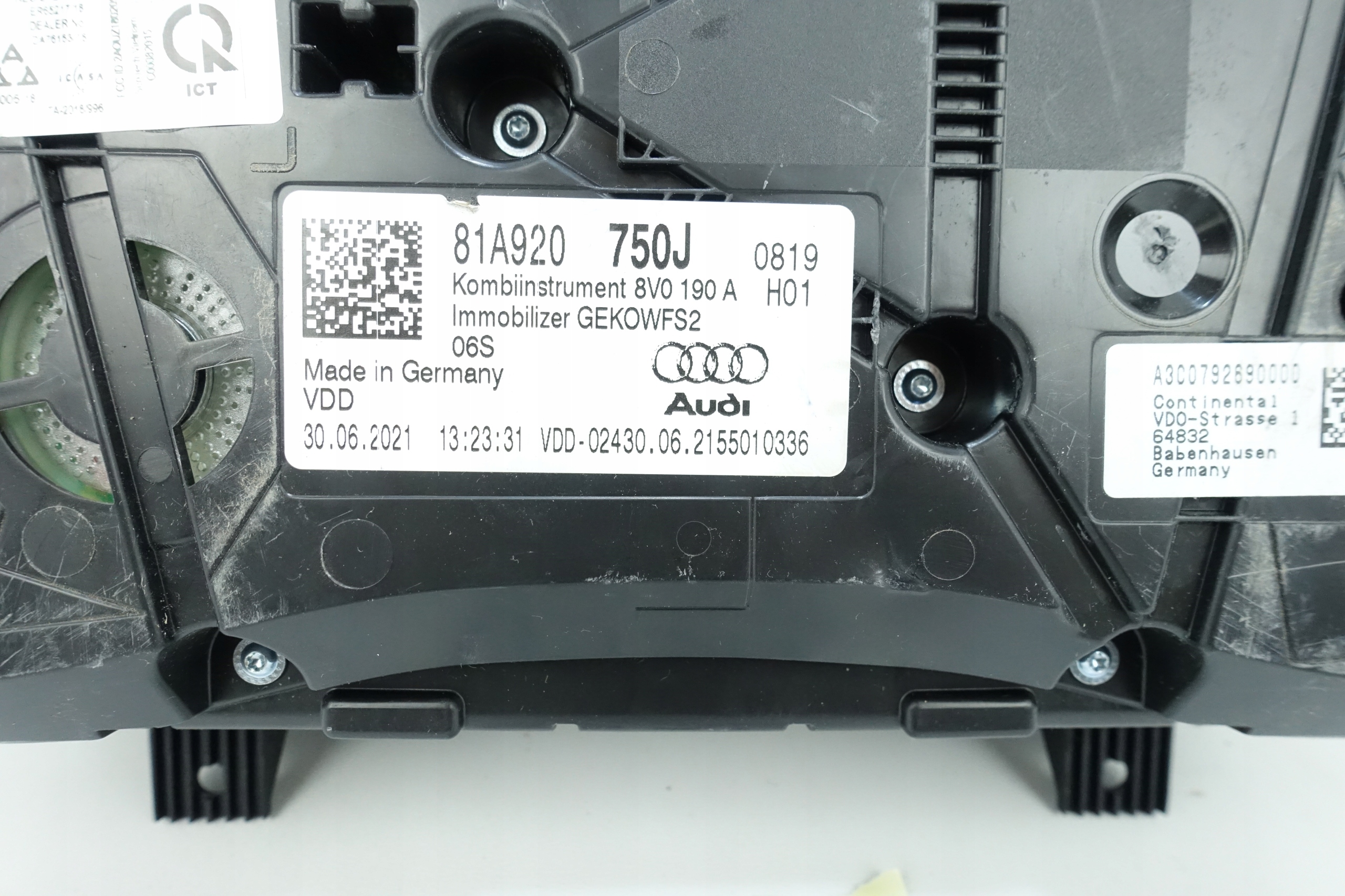 AUDI Q2 81A 2016- budíky budiky 81A920750J