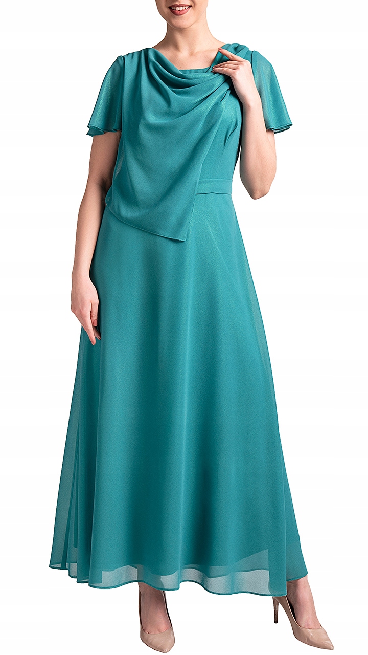 Šaty Angela 40 letní dámské dlouhé na svatební hostina přijímání elegantní návštěvní