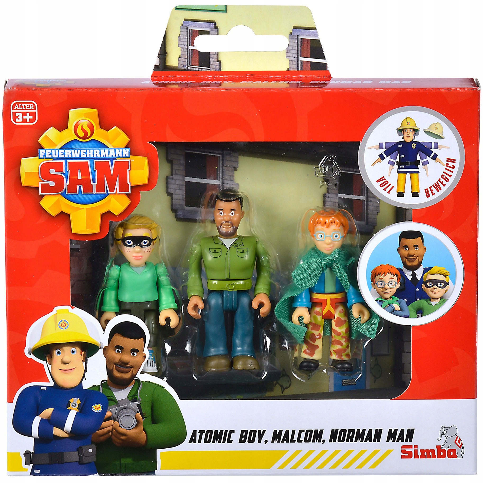 

Simba Strażak Sam Zestaw 3 Figurek 9251091