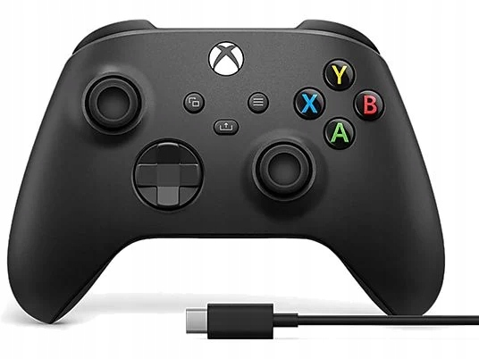 Kontroler bezprzewodowy Microsoft EP2-29944 Xbox Carbon Black Kabel Usb-c