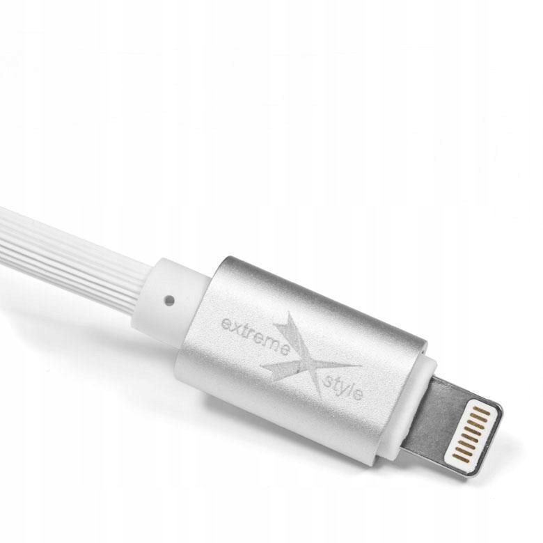 

Kabel silikonowy iPhone Lightning 1.5 m biały S15U