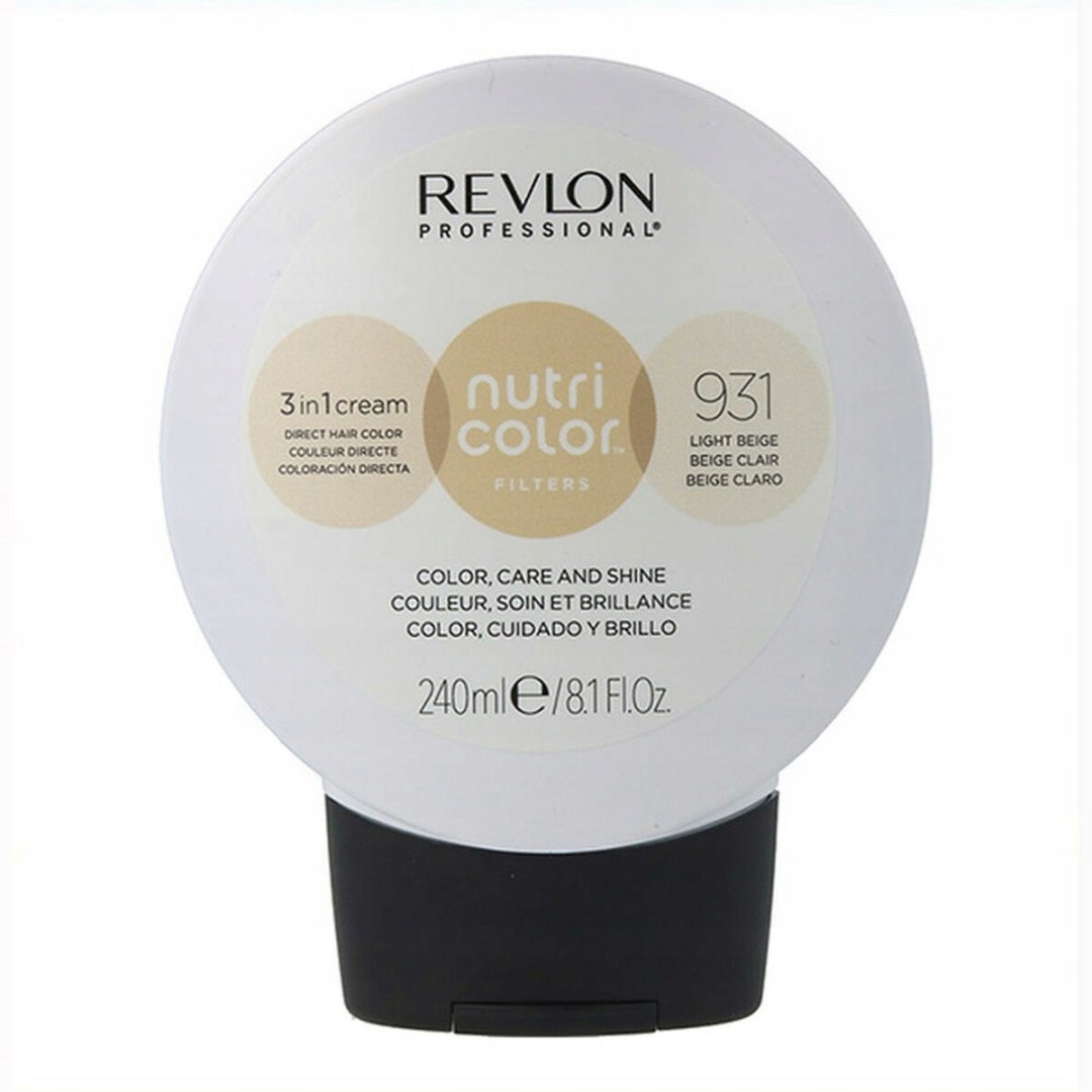 Trvalé barvení Nutri Color Filters Revlon 931 Béžová (240 ml)