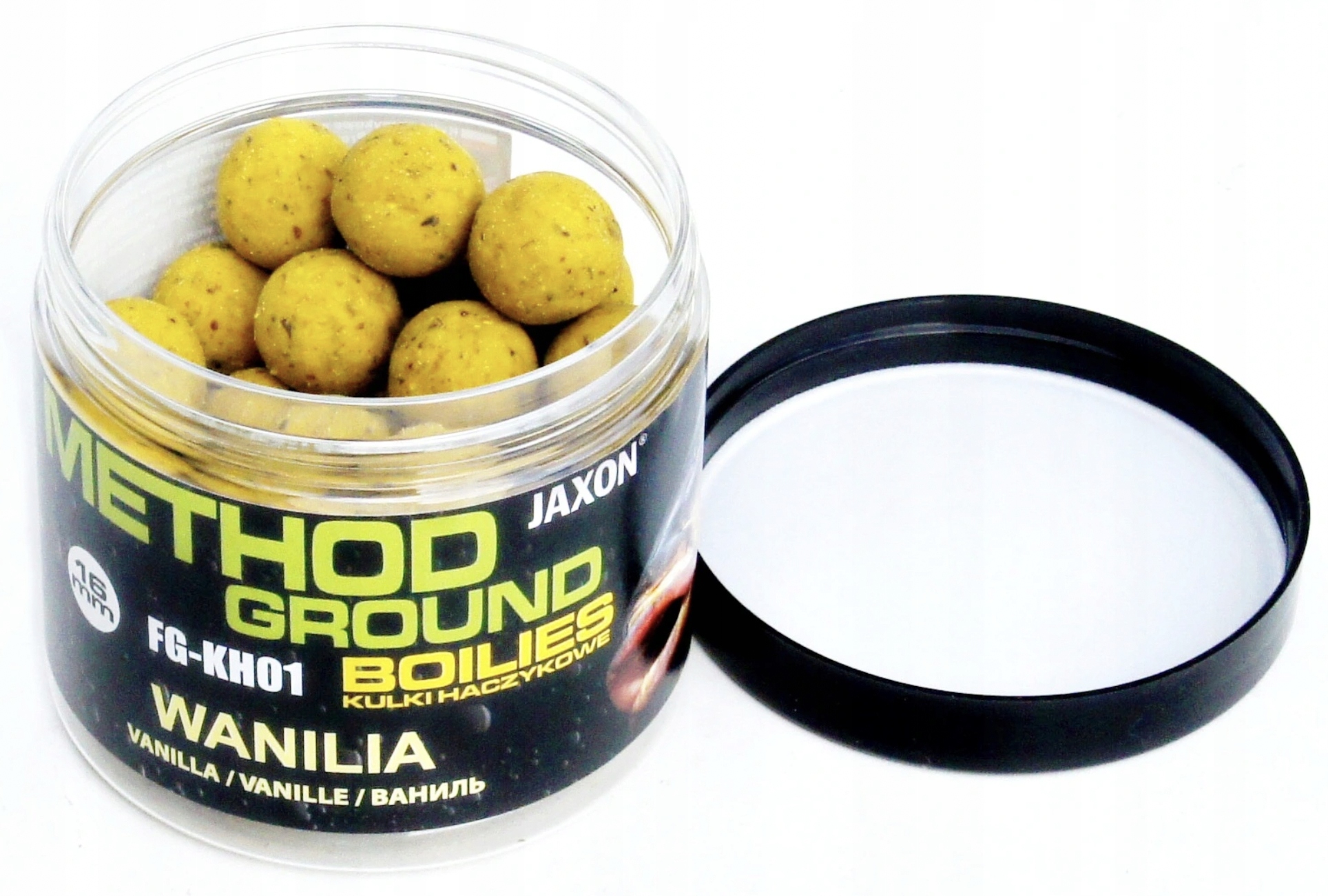 KULKI HACZYKOWE JAXON METHOD GROUND 16mm WANILIA