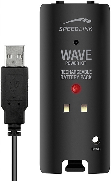 

Zestaw do ładowania Speedlink Wave Czarny Wii