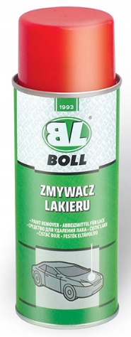 BOLL środek do usuwania lakieru zmywacz farby usuwa lakier farbę 400ml