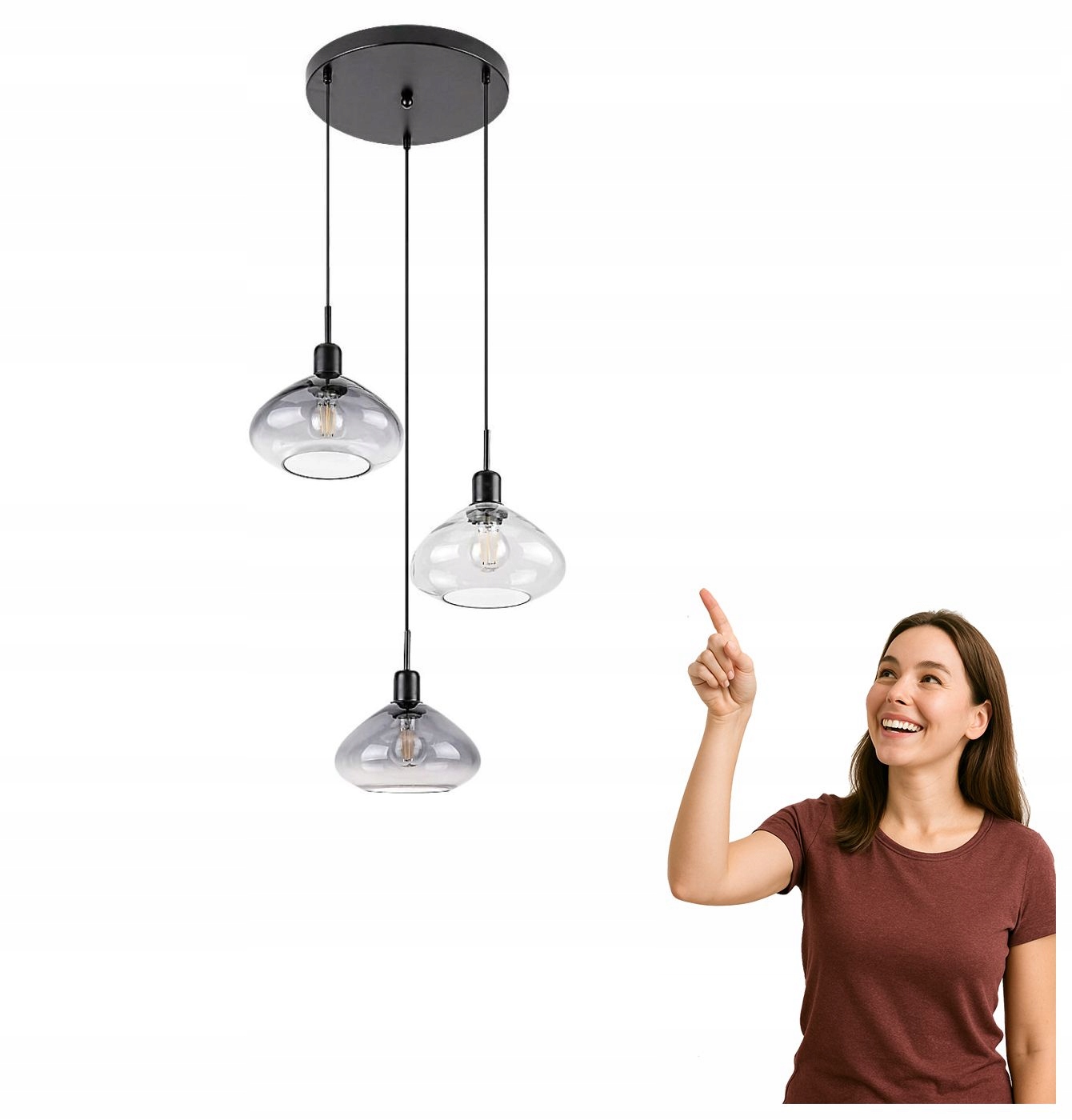 Závesná lampa Dvora 72023 Rabalux